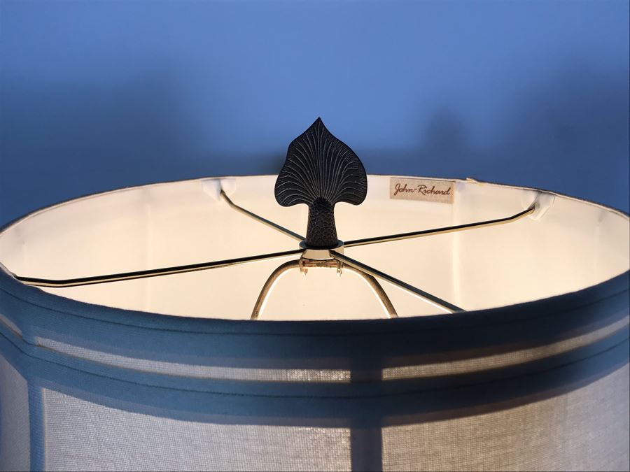 JUST ADDED - Brass Designer Table Lamp 29H [Photo 6]