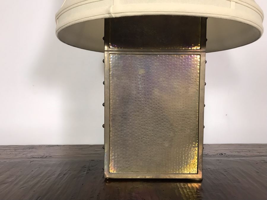 JUST ADDED - Brass Designer Table Lamp 29H [Photo 9]