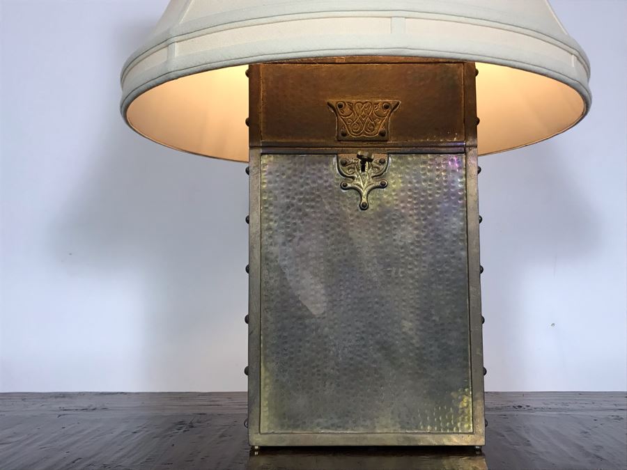 JUST ADDED - Brass Designer Table Lamp 29H [Photo 5]