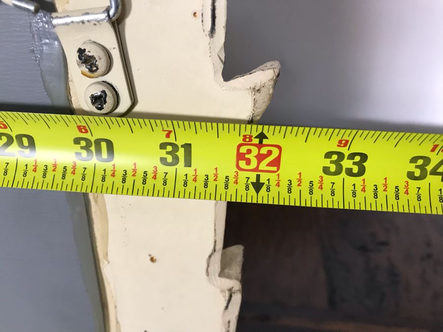 JUST ADDED - Vintage Designer Syroco Style Leaves Mirror 32W X 63H [Photo 7]