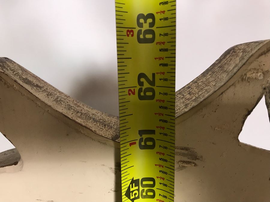 JUST ADDED - Vintage Designer Syroco Style Leaves Mirror 32W X 63H [Photo 8]