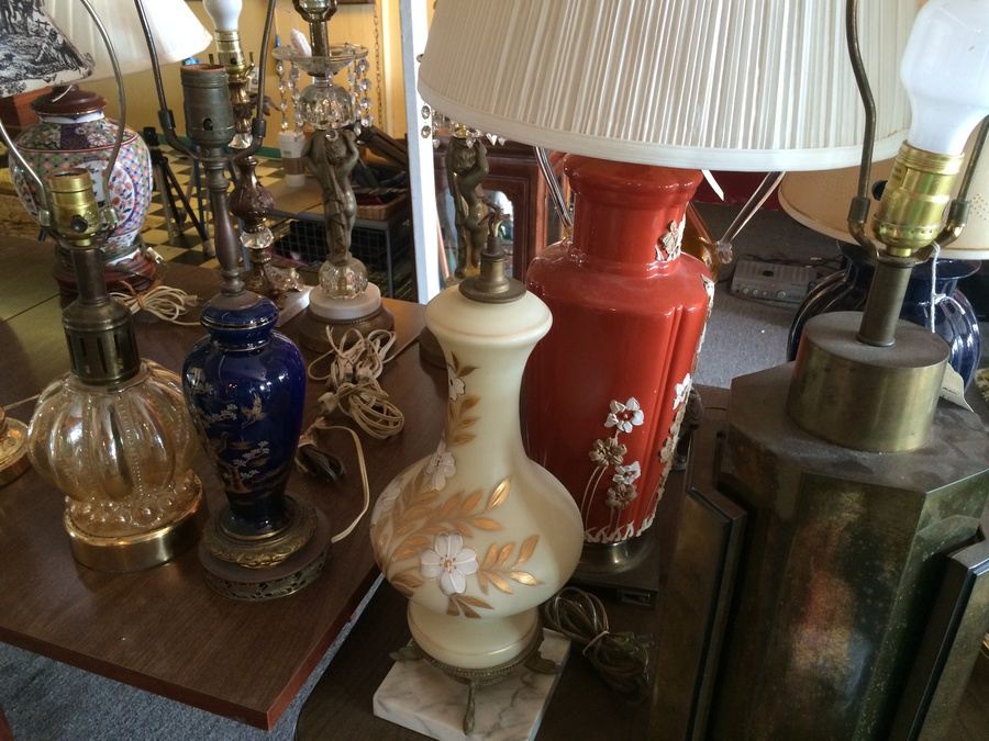 Huge Lamp / Lighting Lot (Antique Store Moving) [Photo 7]