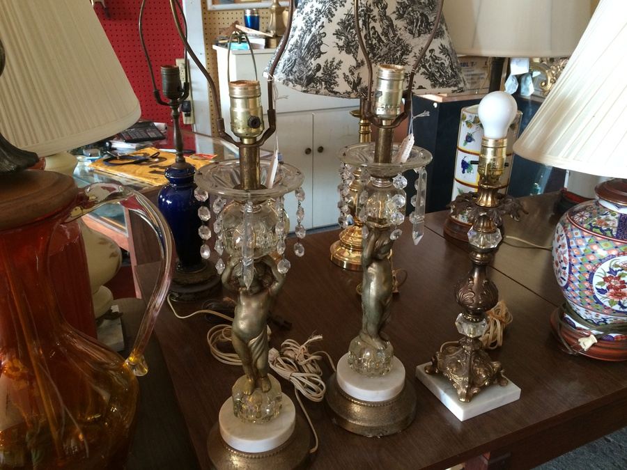 Huge Lamp / Lighting Lot (Antique Store Moving) [Photo 18]