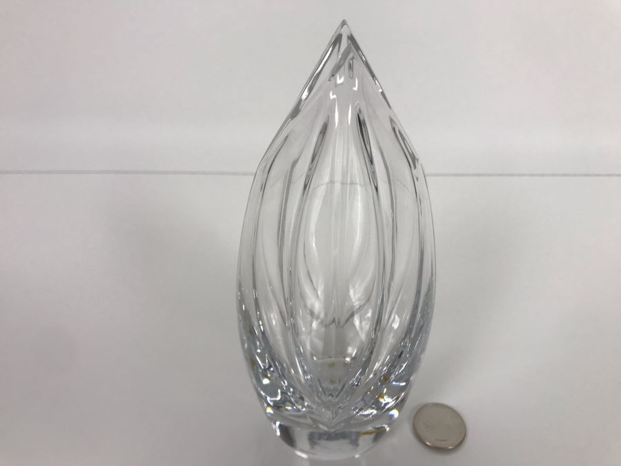 JUST ADDED - Baccarat France Crystal Vase 7H X 3W [Photo 6]