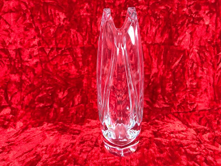 JUST ADDED - Baccarat France Crystal Vase 7H X 3W [Photo 3]