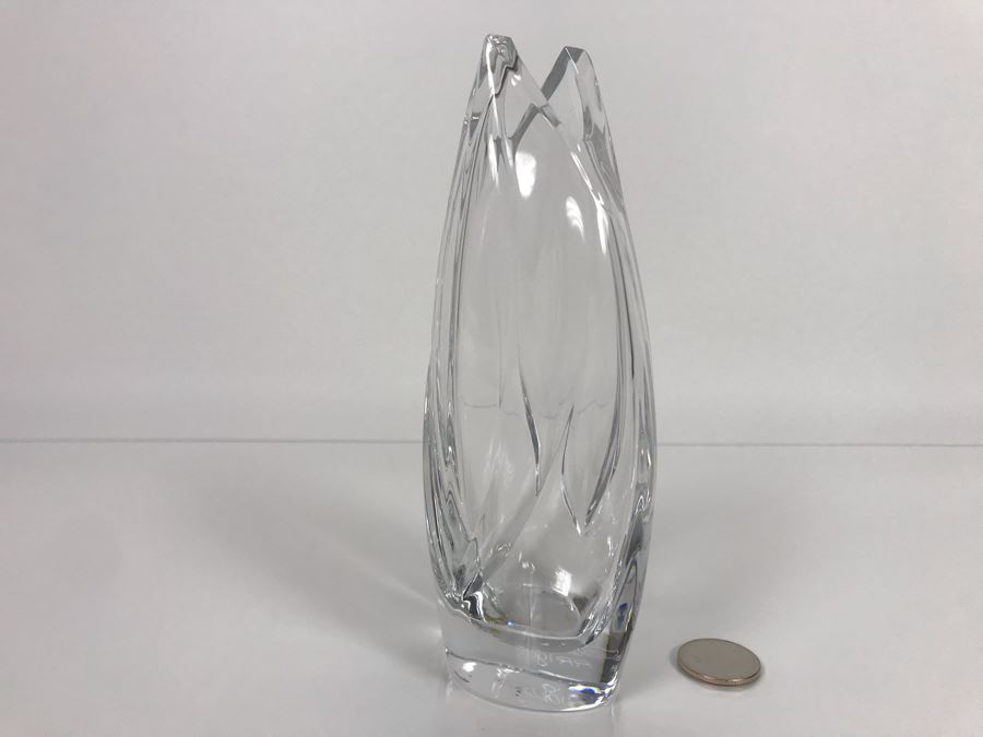 JUST ADDED - Baccarat France Crystal Vase 7H X 3W [Photo 8]