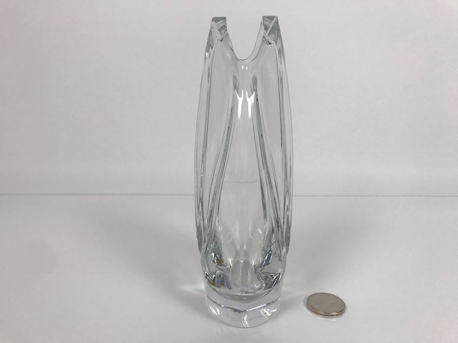 JUST ADDED - Baccarat France Crystal Vase 7H X 3W [Photo 7]