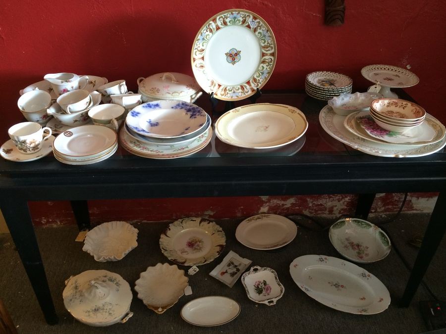 China and Stoneware Lot (Antique Store Moving) [Photo 1]