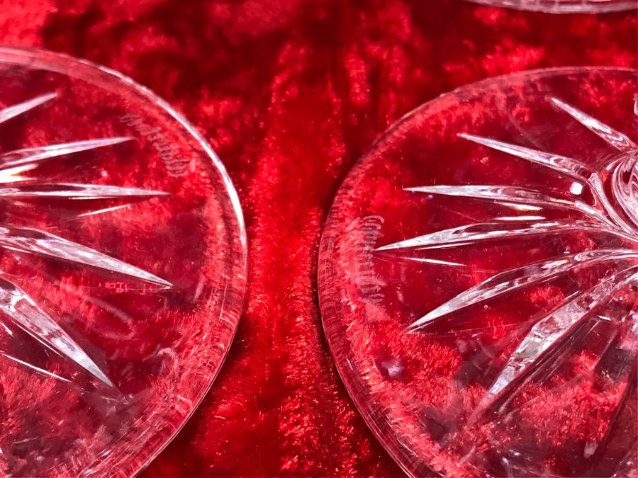 JUST ADDED - Set Of Eight Waterford Crystal Iced Tea Pallas Stemware Blown Glasses 7.25H Replacements Value $1,270 (MOE) [Photo 7]