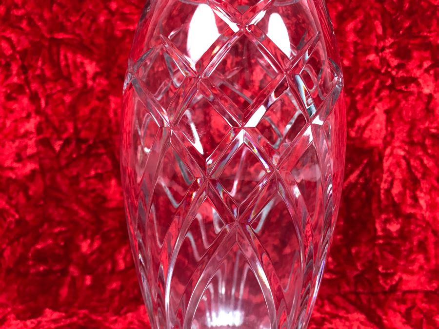 JUST ADDED - Rogaska Cut Crystal Vase 8.25H (MOE) [Photo 4]