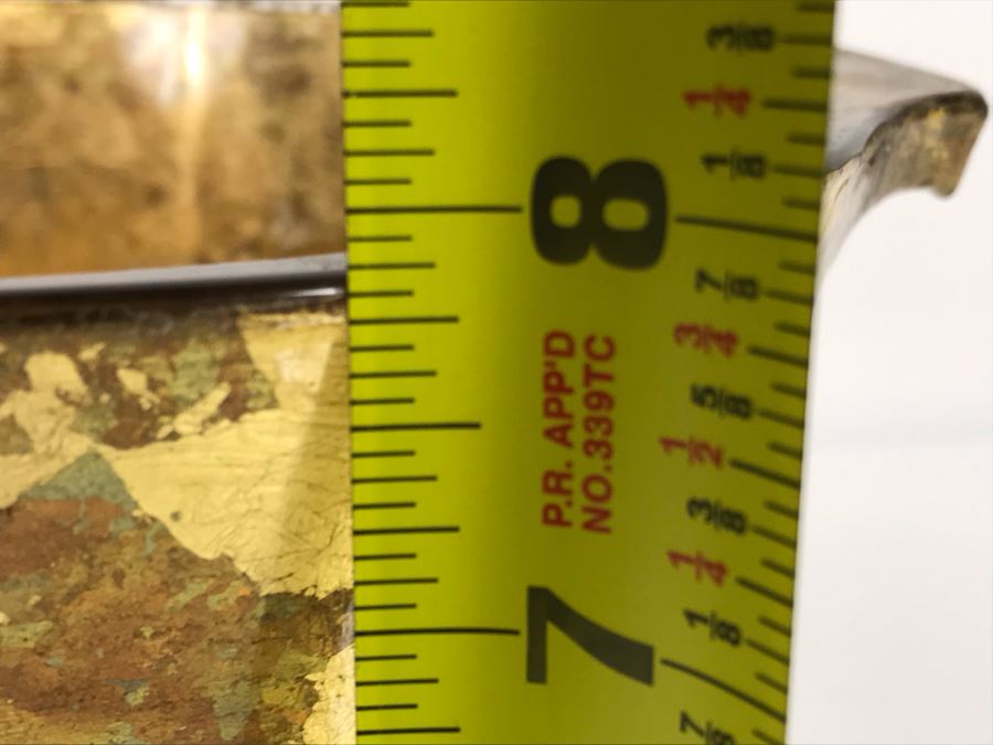 JUST ADDED - Hand Signed Lesley Roy Gold Wine Champagne Ice Bucket Handmade New Haven, CT 9W X 8H (MOE) [Photo 6]