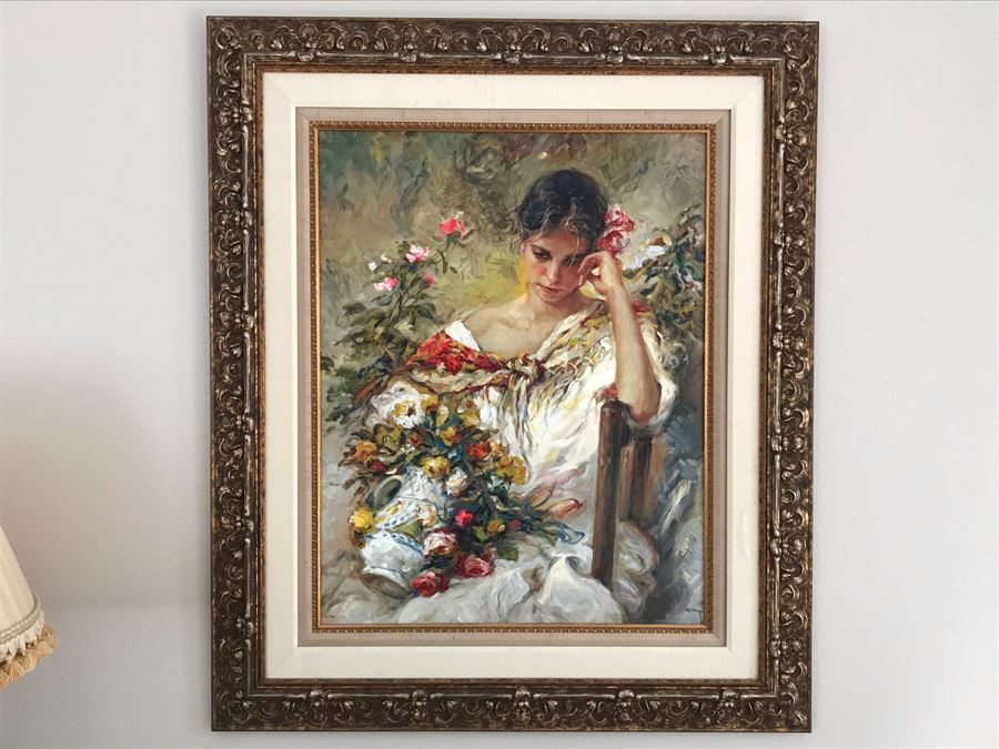 JUST ADDED - José Royo Hand Signed Limited Edition Serigraph In Stunning Frame 28W X 36H (MOE) [Photo 2]