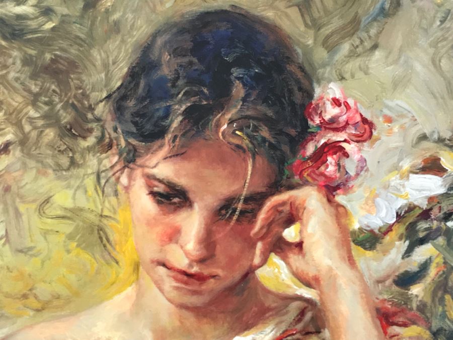 JUST ADDED - José Royo Hand Signed Limited Edition Serigraph In Stunning Frame 28W X 36H (MOE) [Photo 6]