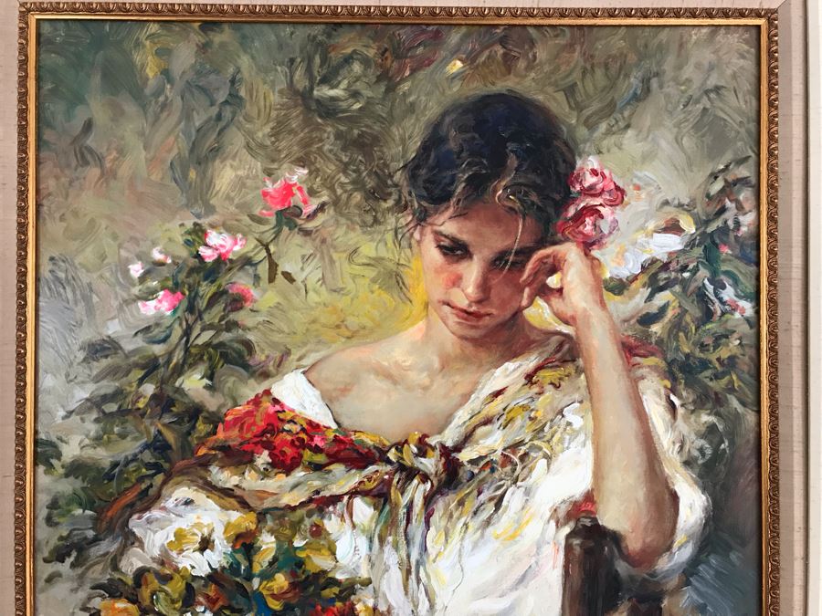 JUST ADDED - José Royo Hand Signed Limited Edition Serigraph In Stunning Frame 28W X 36H (MOE) [Photo 5]