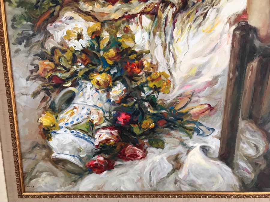 JUST ADDED - José Royo Hand Signed Limited Edition Serigraph In Stunning Frame 28W X 36H (MOE) [Photo 8]