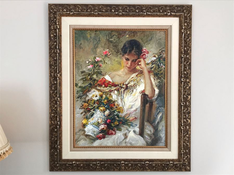 JUST ADDED - José Royo Hand Signed Limited Edition Serigraph In Stunning Frame 28W X 36H (MOE) [Photo 3]