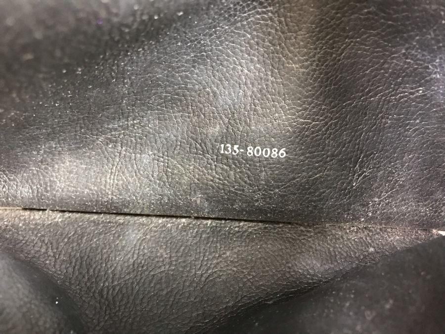 JUST ADDED - Vintage Fendi Italy Leather Cosmetic Bag 9W X 3D X 5H (MOE) [Photo 9]