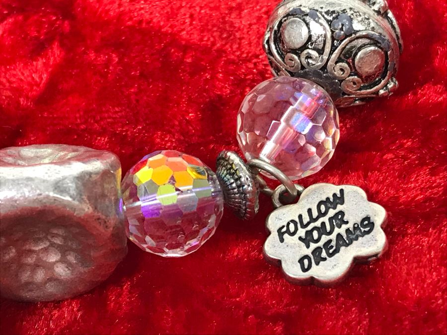 JUST ADDED - Sterling Silver Charm Bracelet 58.7g (MOE) [Photo 4]