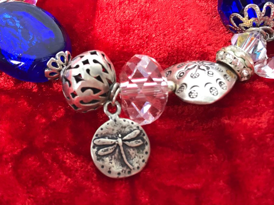 JUST ADDED - Sterling Silver Charm Bracelet 61.2g (MOE) [Photo 3]