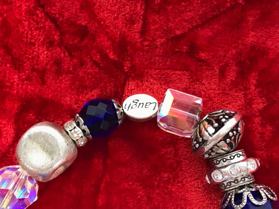 JUST ADDED - Sterling Silver Charm Bracelet 61.2g (MOE) [Photo 8]