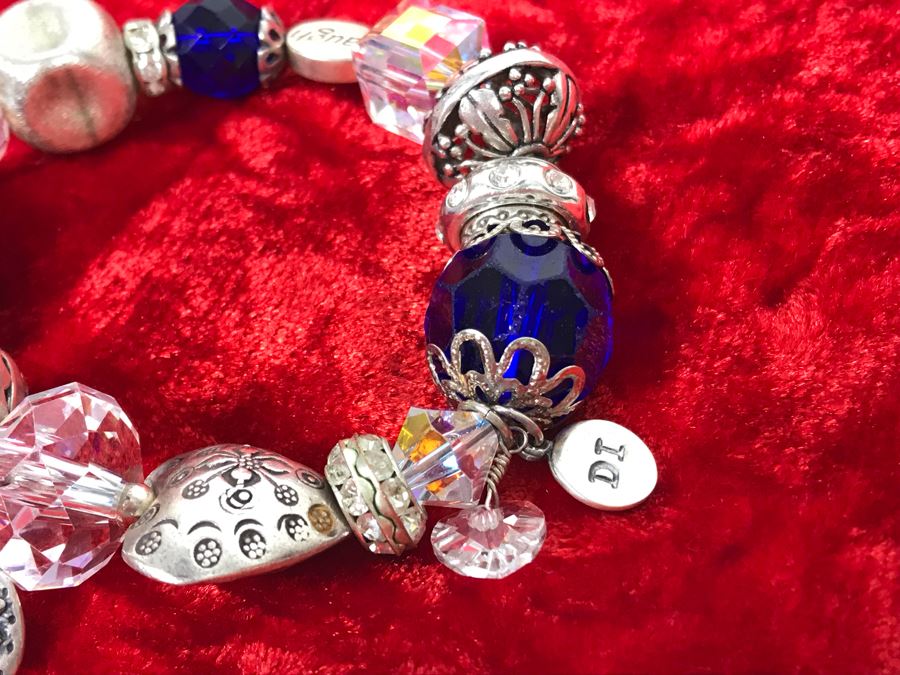 JUST ADDED - Sterling Silver Charm Bracelet 61.2g (MOE) [Photo 6]