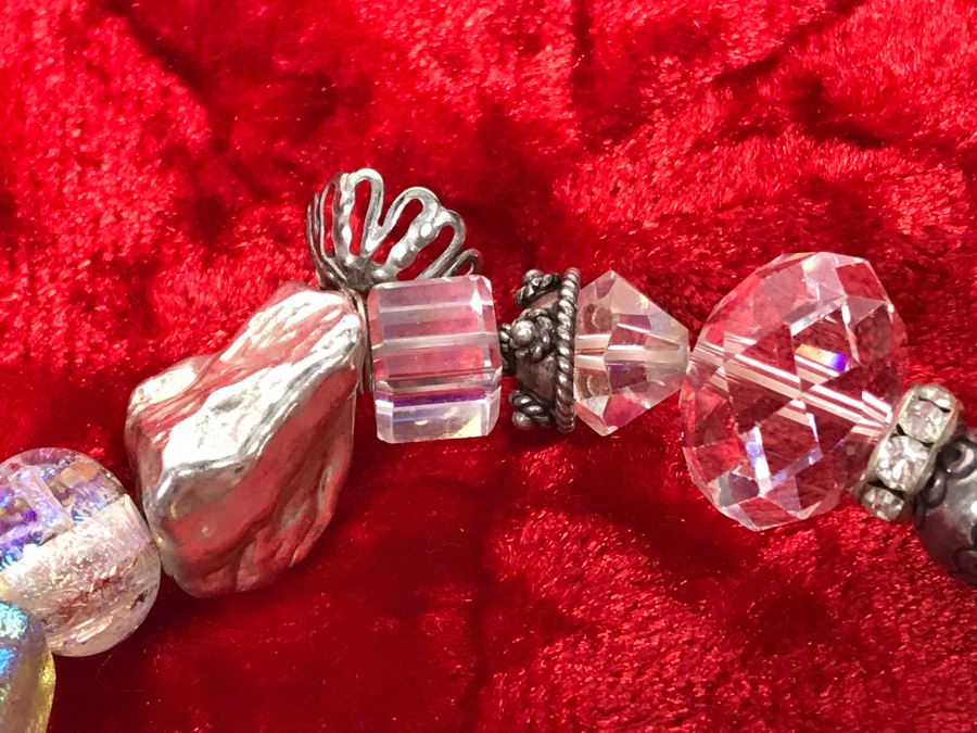 JUST ADDED - Sterling Silver Charm Bracelet 49.2 (MOE) [Photo 7]