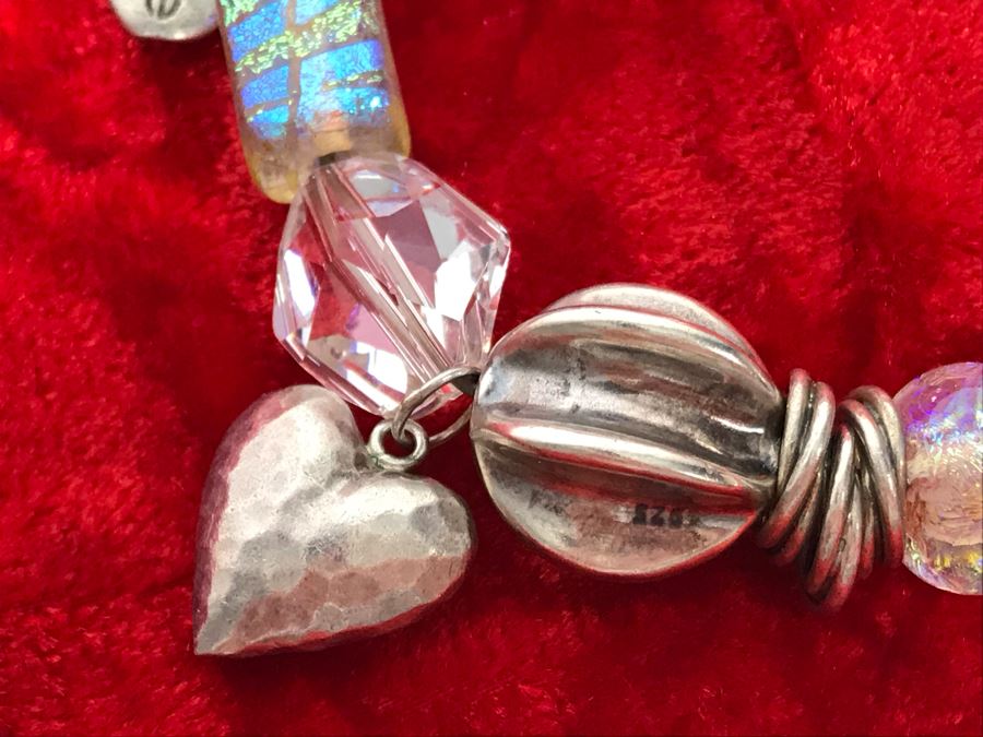 JUST ADDED - Sterling Silver Charm Bracelet 49.2 (MOE) [Photo 5]