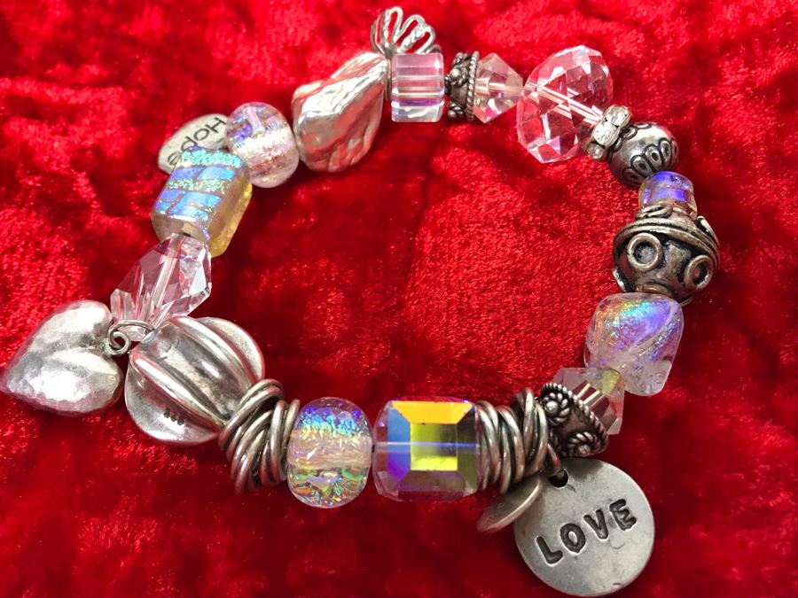 JUST ADDED - Sterling Silver Charm Bracelet 49.2 (MOE) [Photo 2]