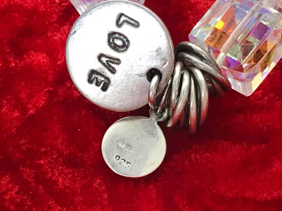 JUST ADDED - Sterling Silver Charm Bracelet 49.2 (MOE) [Photo 9]