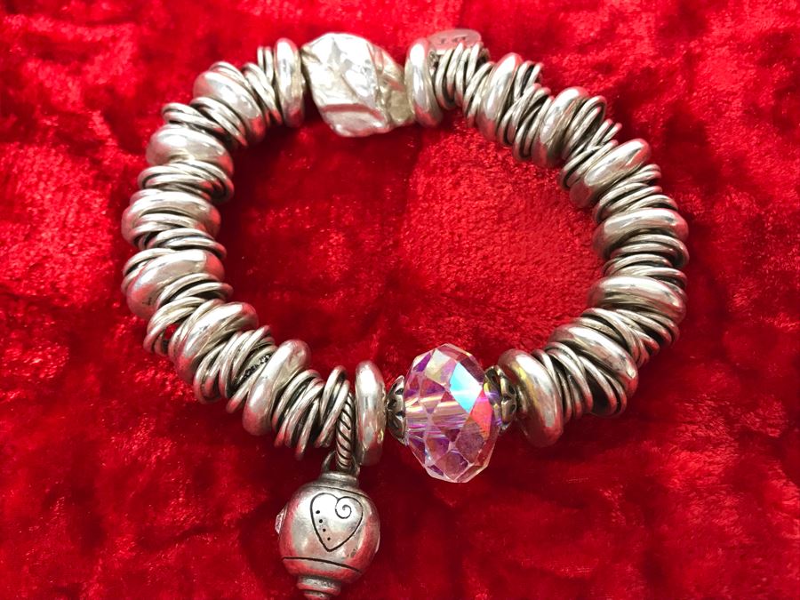 JUST ADDED - Sterling Silver Charm Bracelet 71.1g (MOE) [Photo 3]