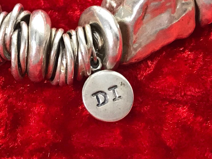 JUST ADDED - Sterling Silver Charm Bracelet 71.1g (MOE) [Photo 8]