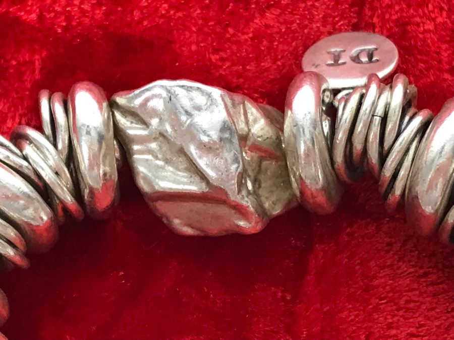 JUST ADDED - Sterling Silver Charm Bracelet 71.1g (MOE) [Photo 6]