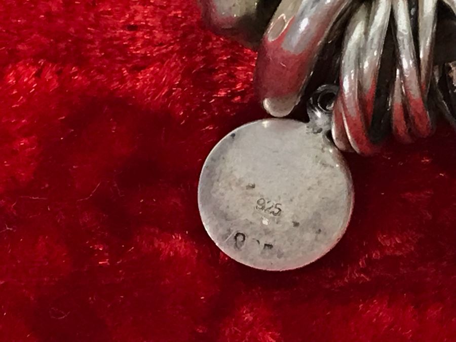 JUST ADDED - Sterling Silver Charm Bracelet 71.1g (MOE) [Photo 9]