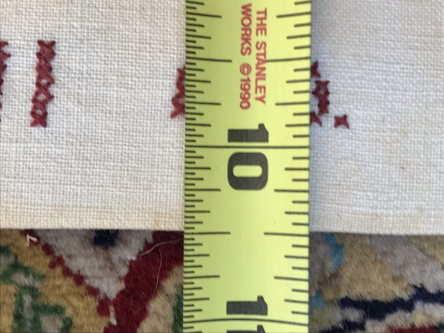 JUST ADDED - Antique 1891 Sampler Albion, Iowa 12.5W X 10.5H [Photo 8]