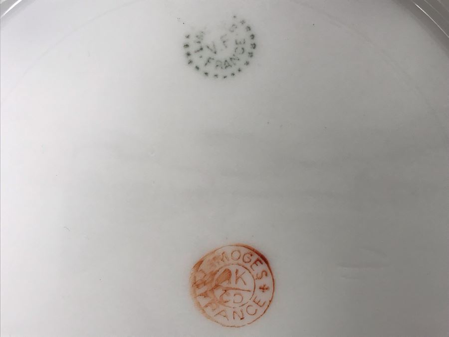 JUST ADDED - Vintage Limoges France Serving Bowl 8.5W X 2H (MOE) [Photo 10]