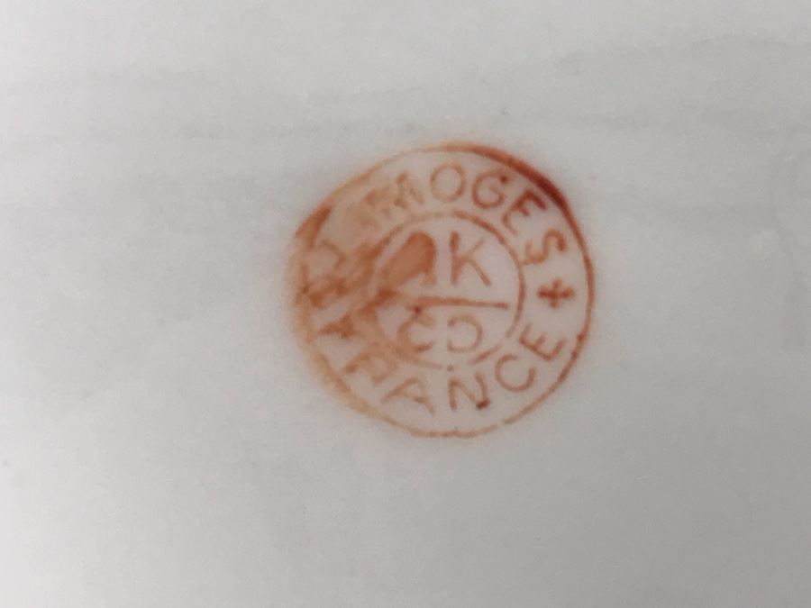 JUST ADDED - Vintage Limoges France Serving Bowl 8.5W X 2H (MOE) [Photo 11]