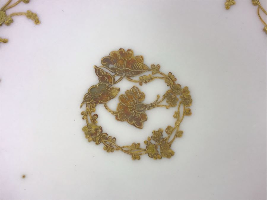 JUST ADDED - Vintage Limoges France Serving Bowl 8.5W X 2H (MOE) [Photo 4]