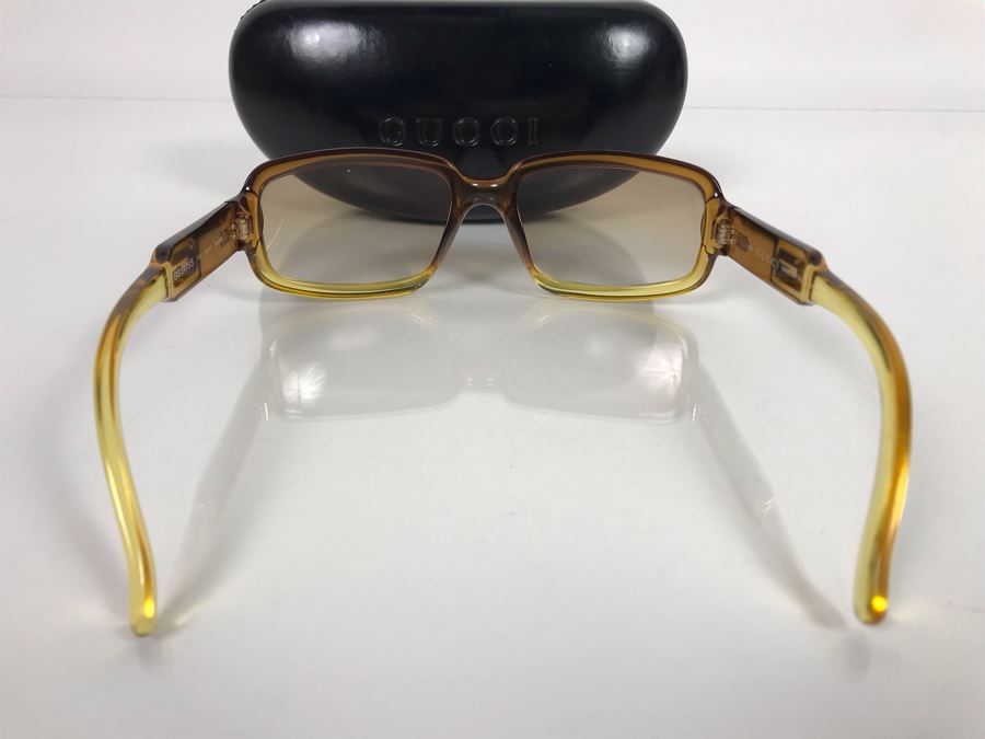 JUST ADDED - Women's GUCCI Eyeglasses Frames With GUCCI Case (Lenses Are Prescription) [Photo 8]