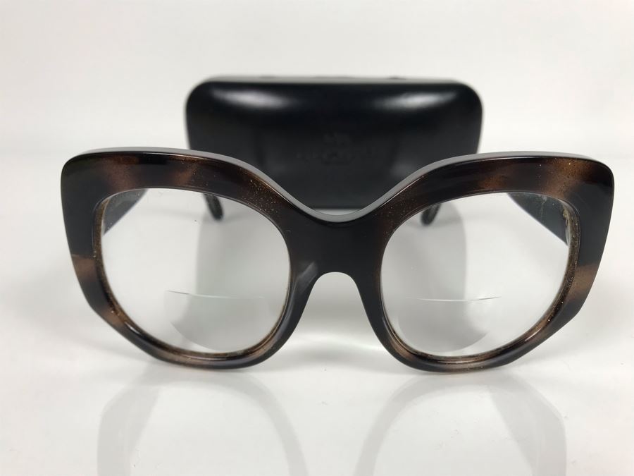 JUST ADDED - Women's Coach Eyeglasses Frames HC 8228 With Coach Case (Lenses Are Prescription) [Photo 3]