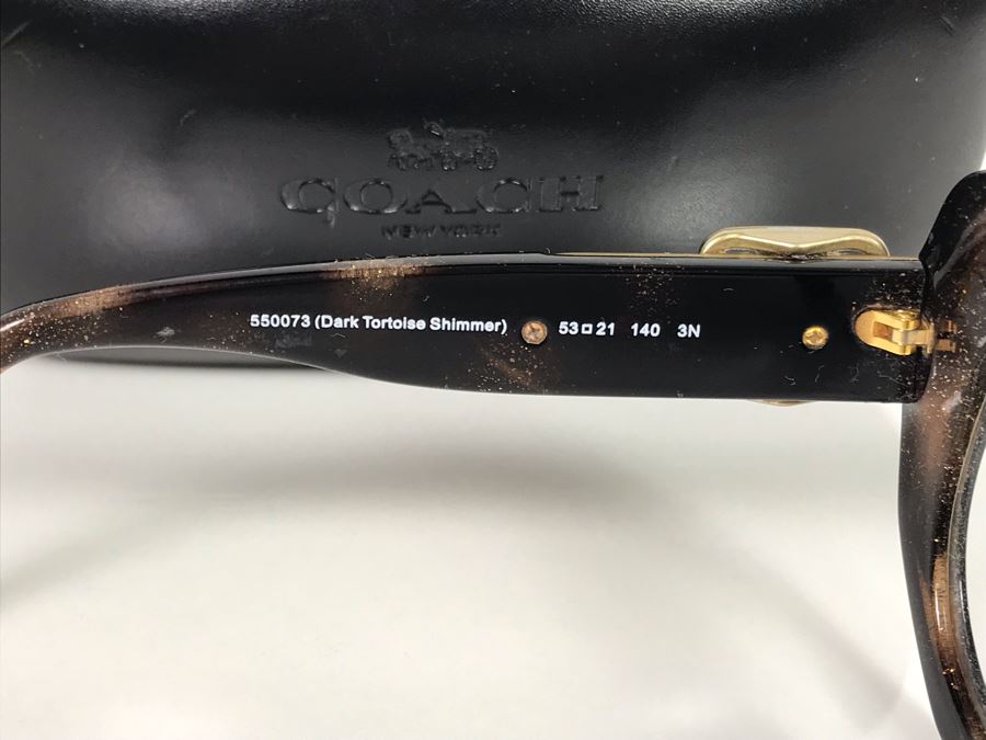 JUST ADDED - Women's Coach Eyeglasses Frames HC 8228 With Coach Case (Lenses Are Prescription) [Photo 7]