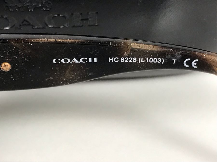 JUST ADDED - Women's Coach Eyeglasses Frames HC 8228 With Coach Case (Lenses Are Prescription) [Photo 6]