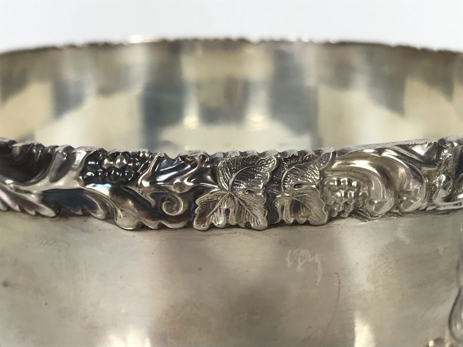 LAST MINUTE ADD - Vintage Elegant Barker Ellis Silverplate Caviar Server England 6W X 6.5H (MOE) [Photo 9]