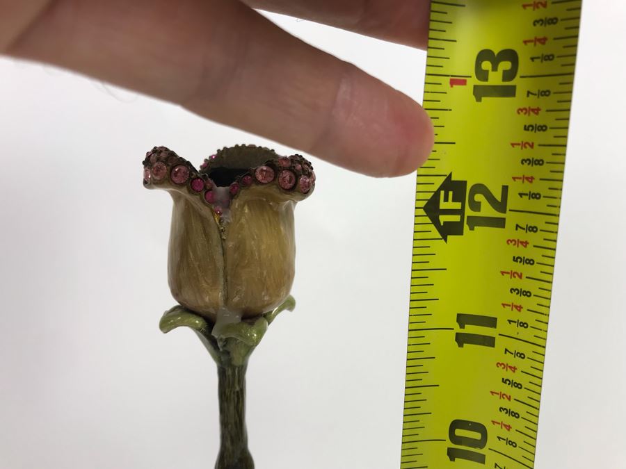 LAST MINUTE ADD - Jay Strongwater Candlesticks Candle Holders Set Of Five 9.5H - 12.5H (Retails Over $1,000 Per Candlestick Totaling $5,000+) (MOE) [Photo 11]