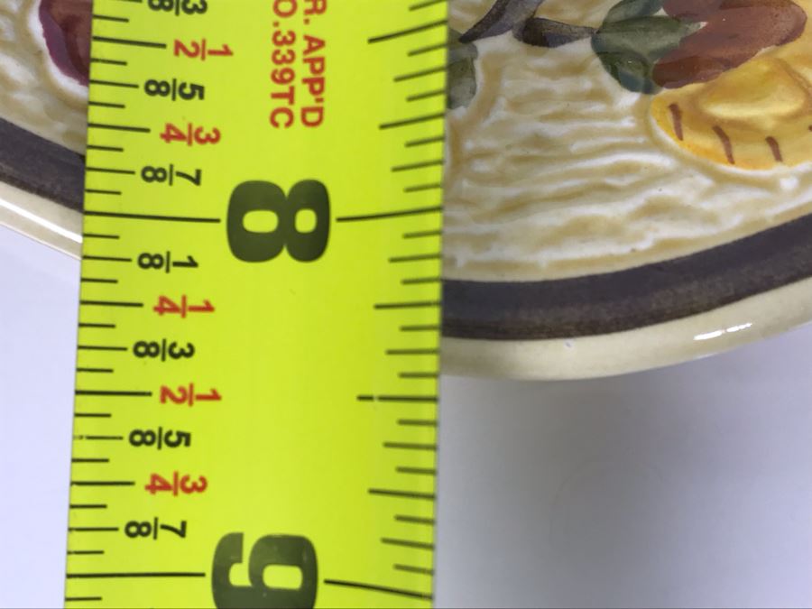 LAST MINUTE ADD - Handpainted H J Wood Staffordshire England Diamond Dish Indian Tree 13.5 X 8.5 [Photo 10]