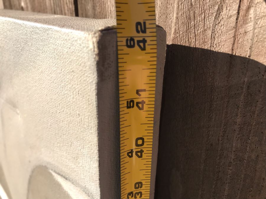 Original Jean Klafs Abstract Expressionist Painting On Canvas Titled 'Kowloon Junk' 52 X 36 [Photo 11]