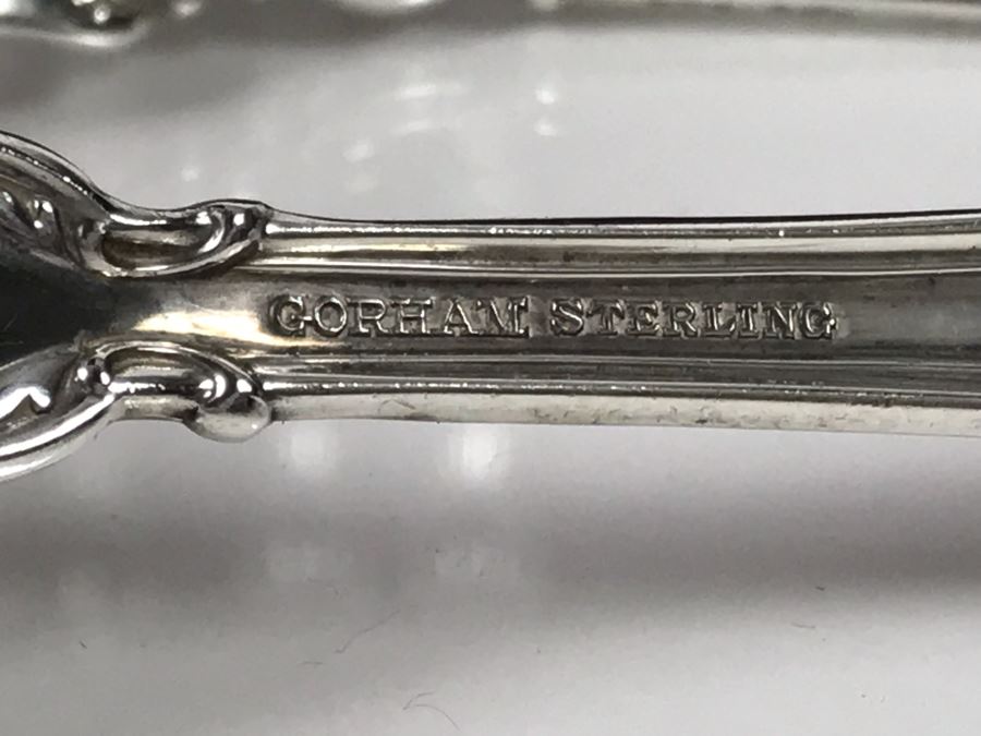 Sterling Silver Gorham Flatware Set With Sterling Serving Pieces In Wooden Silver Storage Chest (Sterling Weight: 1,851g, Silver Value: $1,462) (Total Replacement Retail Value: $8,451) - See Listing For Details [Photo 24]