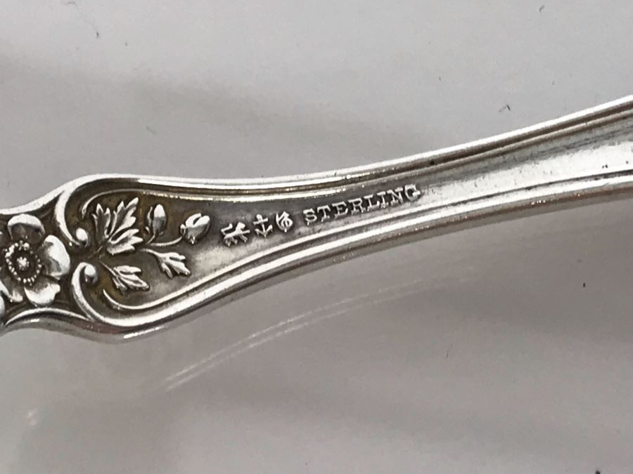 (3) Ornate Sterling Silver Spoons (Sterling Weight: 82g, Silver Value: $64) [Photo 14]