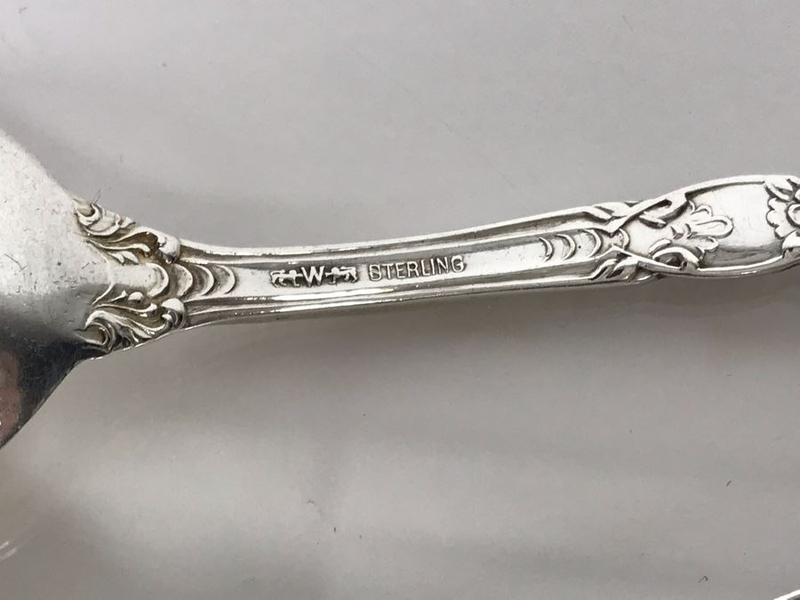 (3) Ornate Sterling Silver Spoons (Sterling Weight: 82g, Silver Value: $64) [Photo 13]