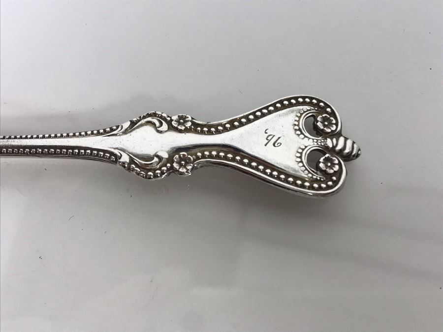 (3) Ornate Sterling Silver Spoons (Sterling Weight: 82g, Silver Value: $64)