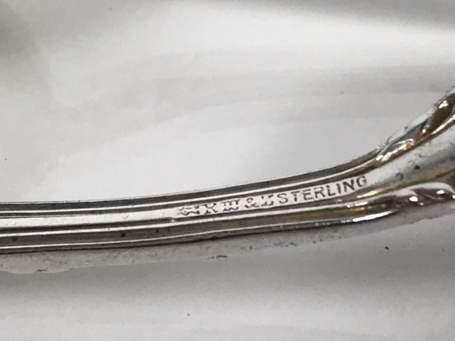 (6) Antique Vintage Sterling Silver Spoons (Sterling Weight: 119g, Silver Value: $94) [Photo 13]